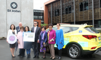 新西兰女性华商组织为St John捐赠第三辆救护车