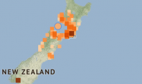 新西兰中部发生5.6级地震 近2万人报告有震感