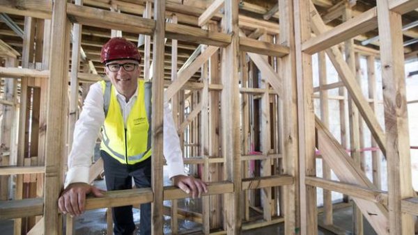 Housing Minister Phil Twyford launched KiwiBuild today.