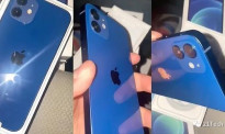 iPhone12蓝色，被网友玩坏了