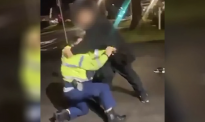 无法无天！奥克兰男子暴击警察，拳打脚踢