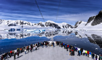 亲历 史上最大规模的一次南极团体游