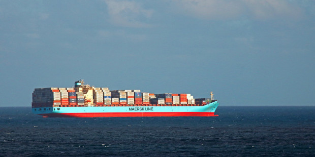 container ship on the sea 4163424 1281
