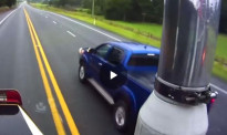 【先驱自媒】作死！新西兰司机惊悚超车视频，让人头皮发麻！