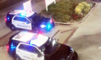 洛杉矶华人暴力砸商店玻璃被捕 警方逮人现场如大片