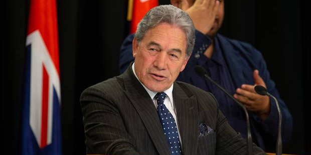 20200212 NZ First leader Winston Peters