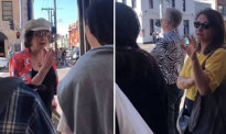 视频：澳洲女士街头辱骂亚裔 新西兰女士挺身而出