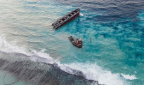 毛里求斯搁浅日本货轮断成两半 残存燃油恐外泄