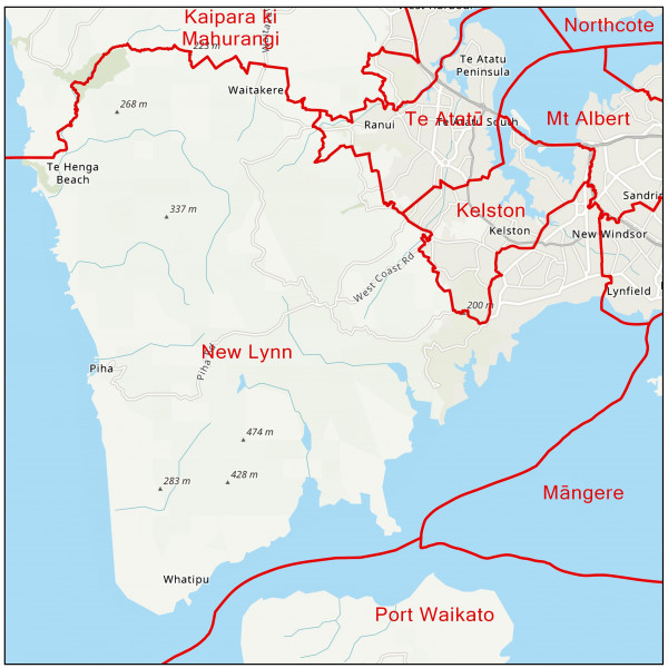 new lynn electorate boundaries map 2020.E9GUQA