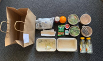 海外回国人员披露：管控隔离设施里的餐食包装过度，垃圾太多！