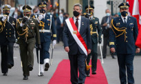 四年内第四位总统 萨加斯蒂宣誓就任秘鲁总统