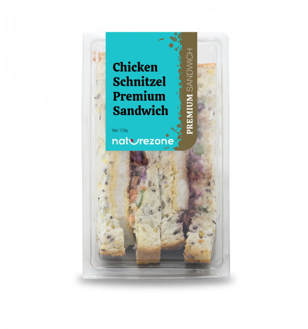 10103 Naturezone Chicken Schnitzel Premium Sandwich