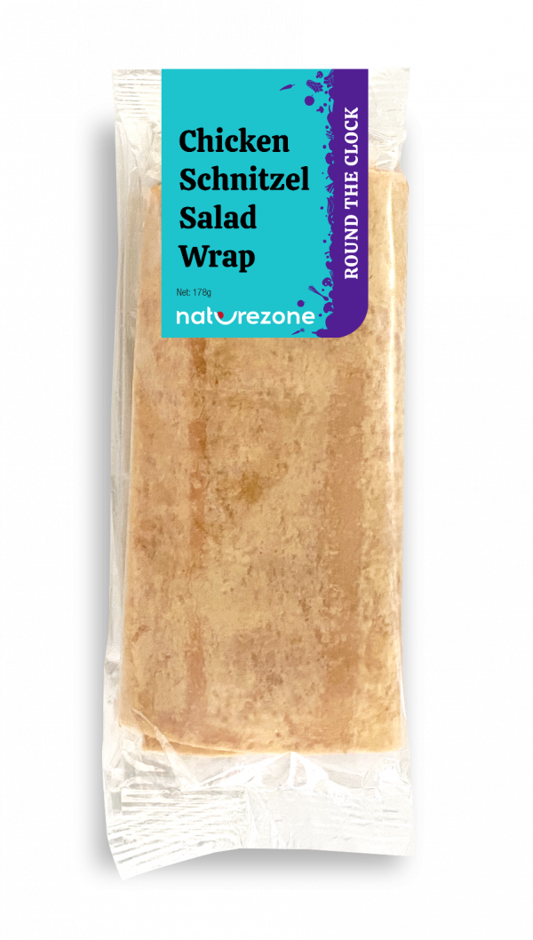 10211 Naturezone Chicken Schnitzel Wrap