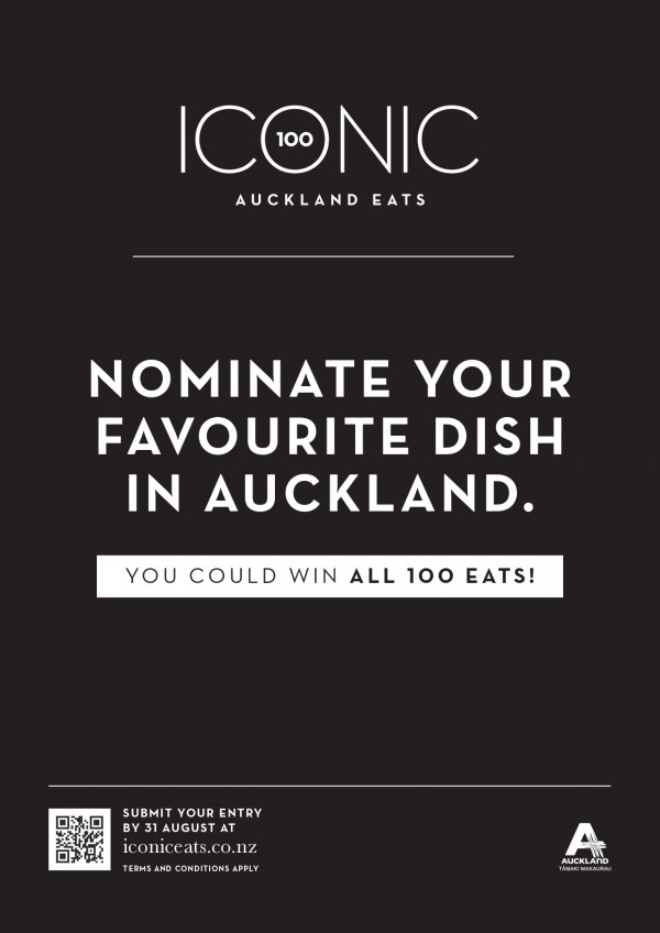 Nominations open for 2021 Iconic Auckland Eats A4 Poster AW HR page 0001