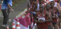 法国马拉松选手回应比赛中打翻补给水：当时太累，并非故意