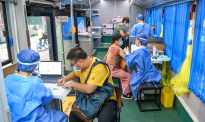 广州市民开始接种三针剂疫苗 对Delta变异株有效
