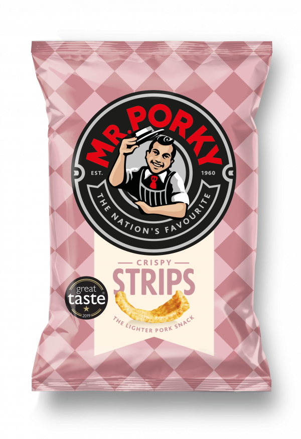 Mr Porky Crispy Strips 35g 3D