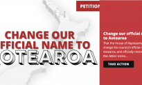 毛利党请愿将国名改为Aotearoa 遭痛批“左翼激进、无稽之谈”