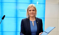 当选仅几个小时后 瑞典首位当选女首相宣布辞职