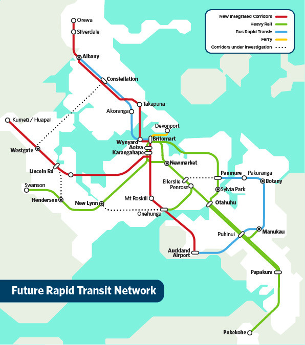 MAP 3 Future Rapid Transit Network