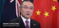 王小龙大使接受TVNZ采访：新西兰不应将中国视作威胁